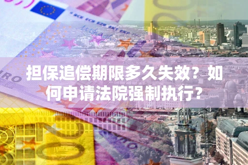 北京担保追偿期限多久失效？如何申请法院强制执行？