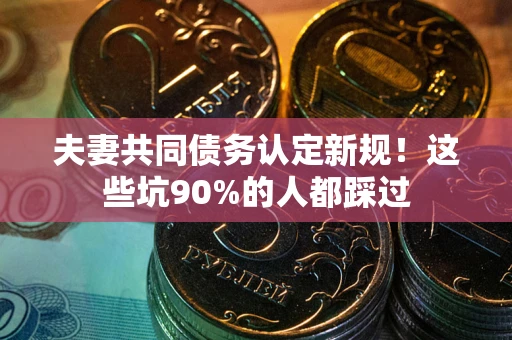 北京夫妻共同债务认定新规！这些坑90%的人都踩过