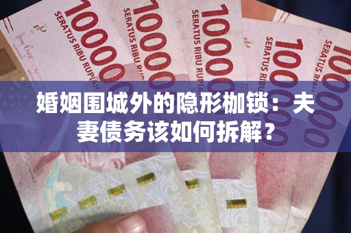 北京婚姻围城外的隐形枷锁：夫妻债务该如何拆解？